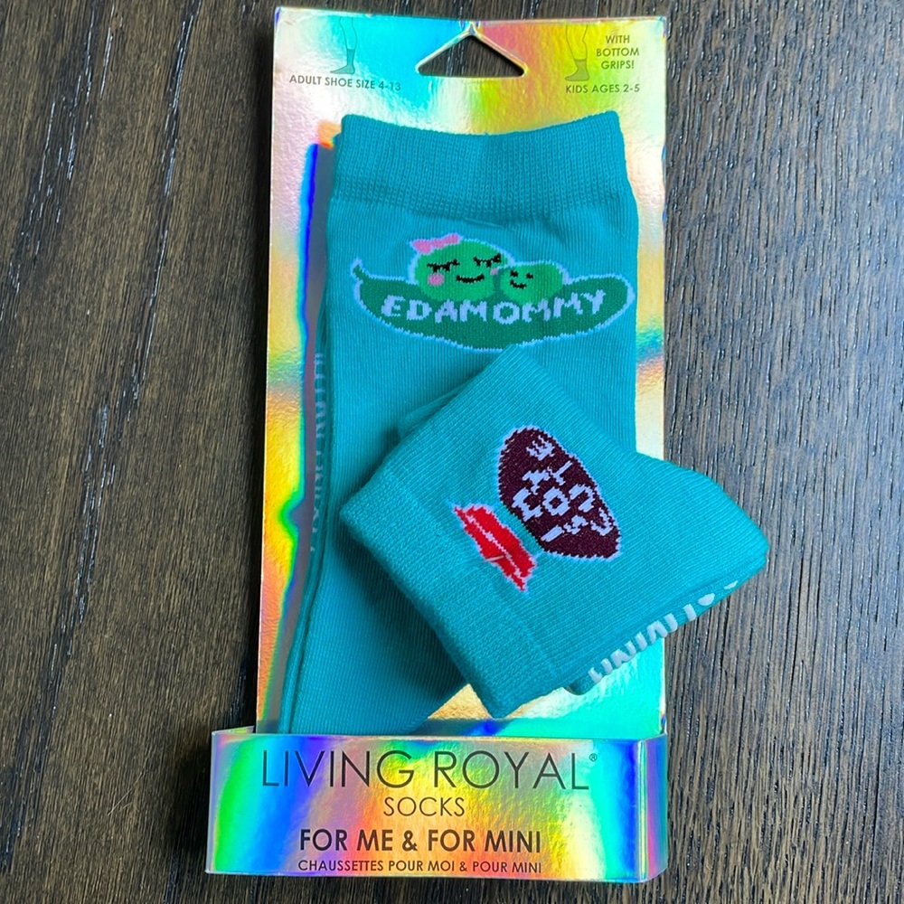 Living Royal Socks For Me & For Mini